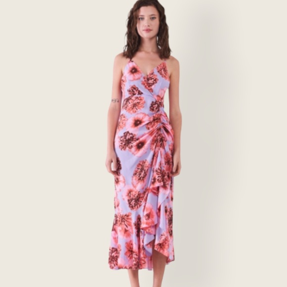 Floral Print Sleeveless Summer Midi Dress - Picture 5 of 9
